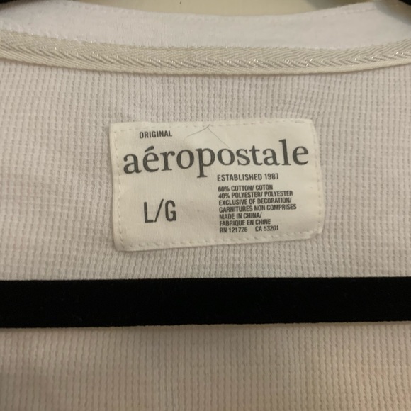 Aeropostale Waffle Long Sleeve - Picture 4 of 5